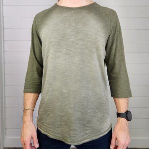 Express | Raglan Baseball | Ribbed | Men's | Medium